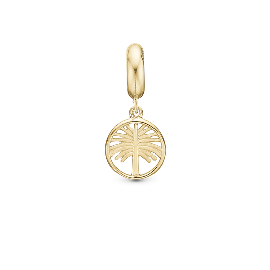 Palm Tree Charms til sølvarmbånd - CHRISTINA