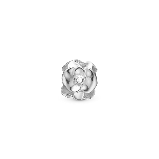 Topaz Orchid Charms til sølvarmbånd - CHRISTINA