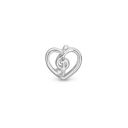 Music Love Charms til sølvarmbånd - CHRISTINA