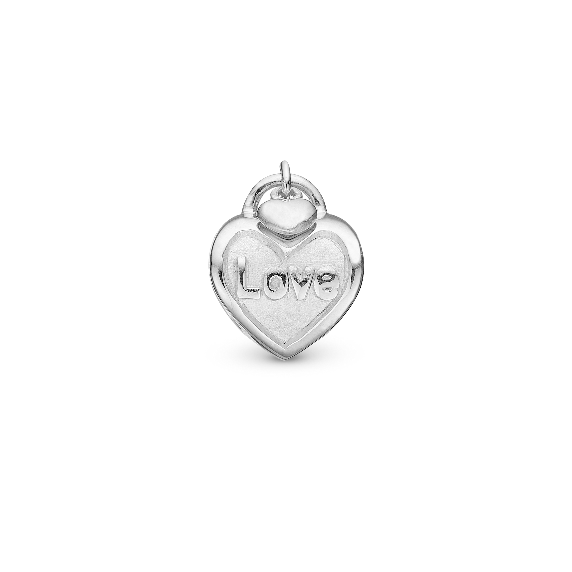 Love Lock Charms til sølvarmbånd - CHRISTINA