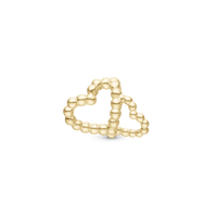 Mother & Child Charm 6 mm til Classic Læderarmbånd - Blankpoleret Forgyldt Sterling Sølv