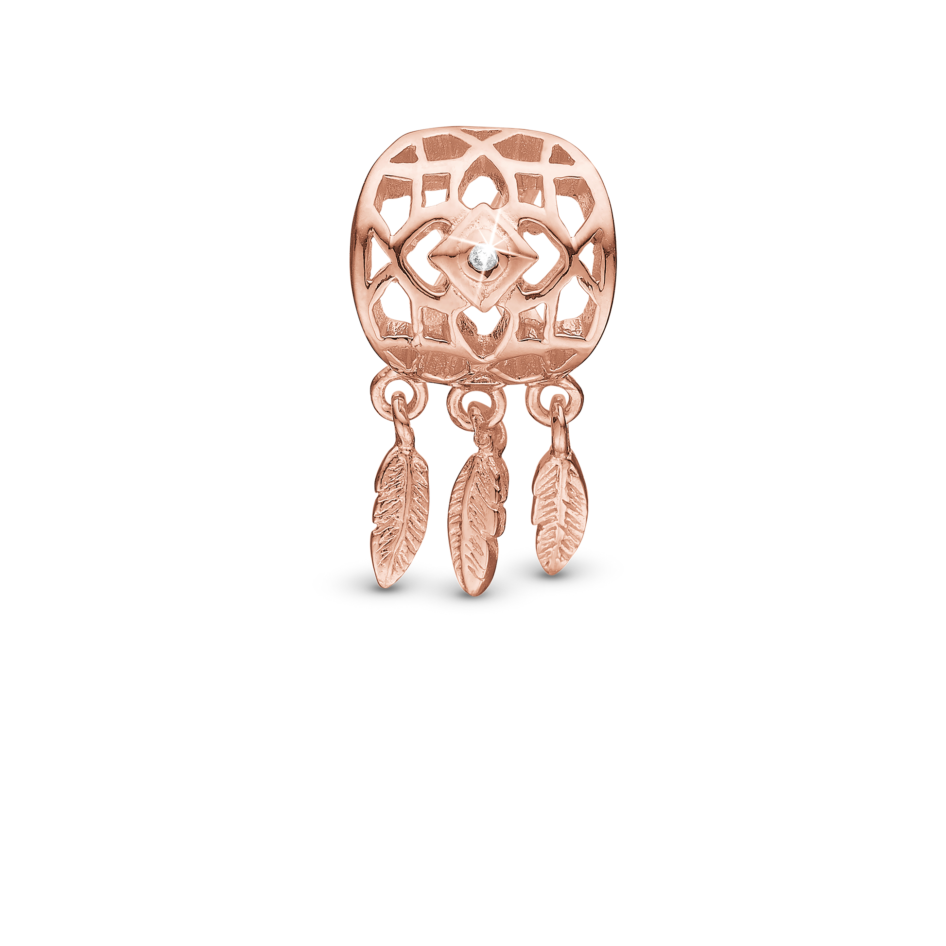 Dream catcher Charms til læderarmbånd - CHRISTINA