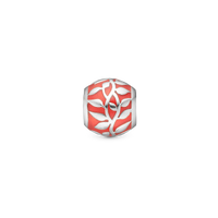 Tree of Love Charm 6 mm til Classic Læderarmbånd - Blankpoleret Sterling Sølv