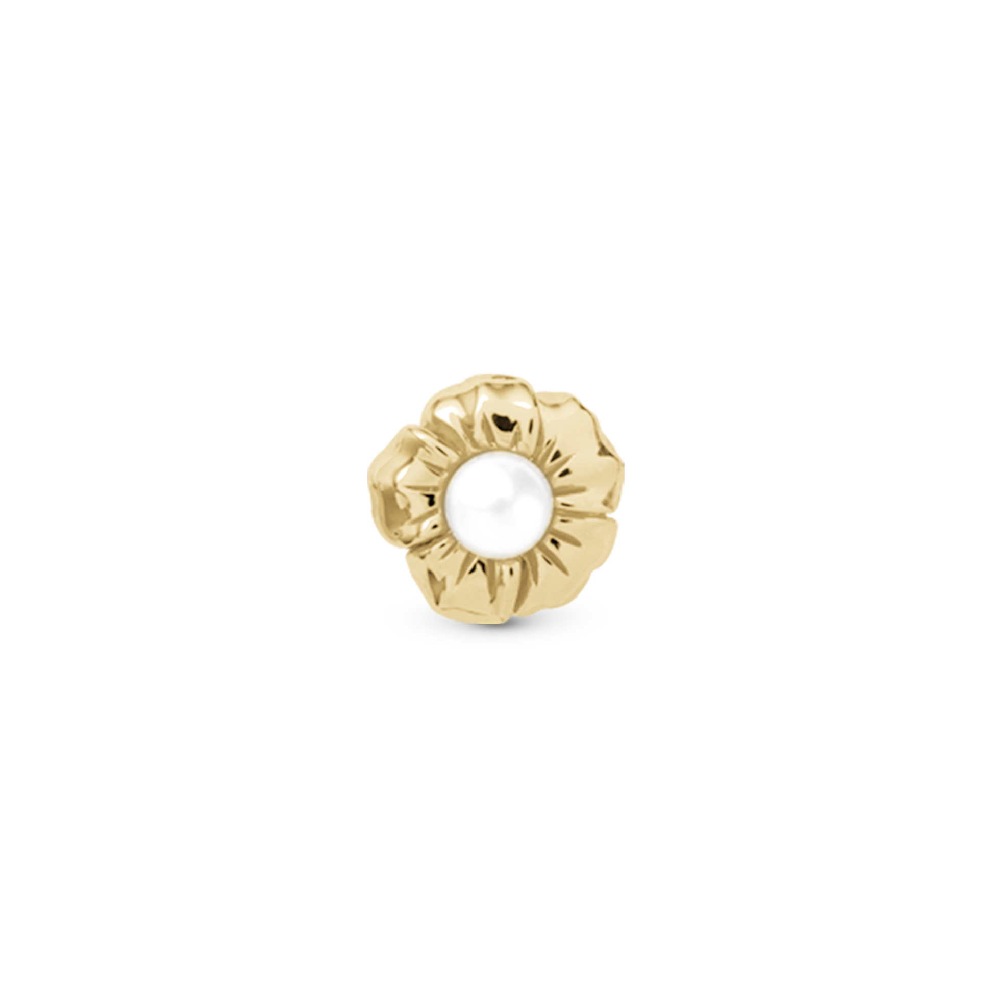 Pearl Flower Charms til læderarmbånd - CHRISTINA