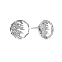 Palm Leaves ear studs