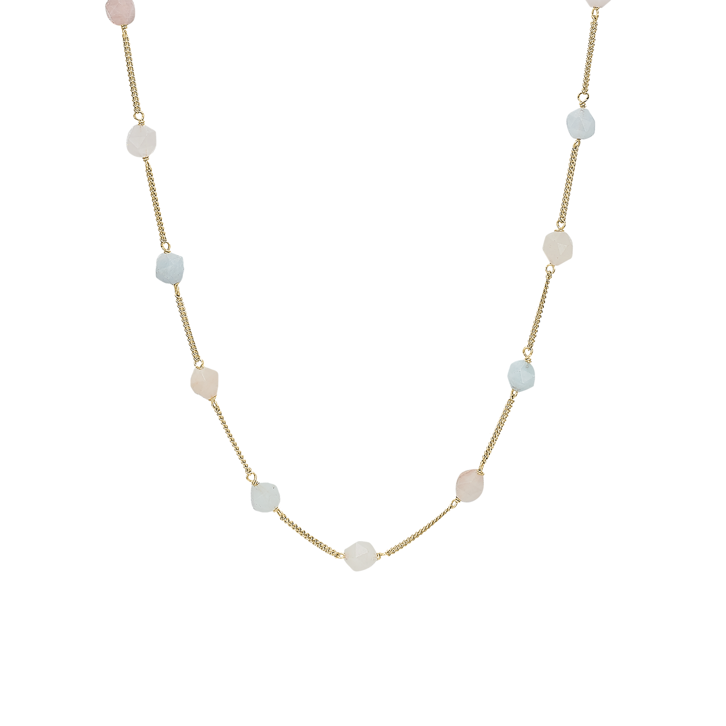 Morganite halskæde - CHRISTINA