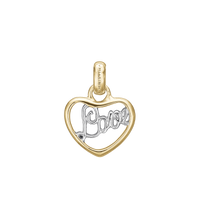 Love Pendant, gold