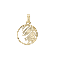 Palm Leaf pendant