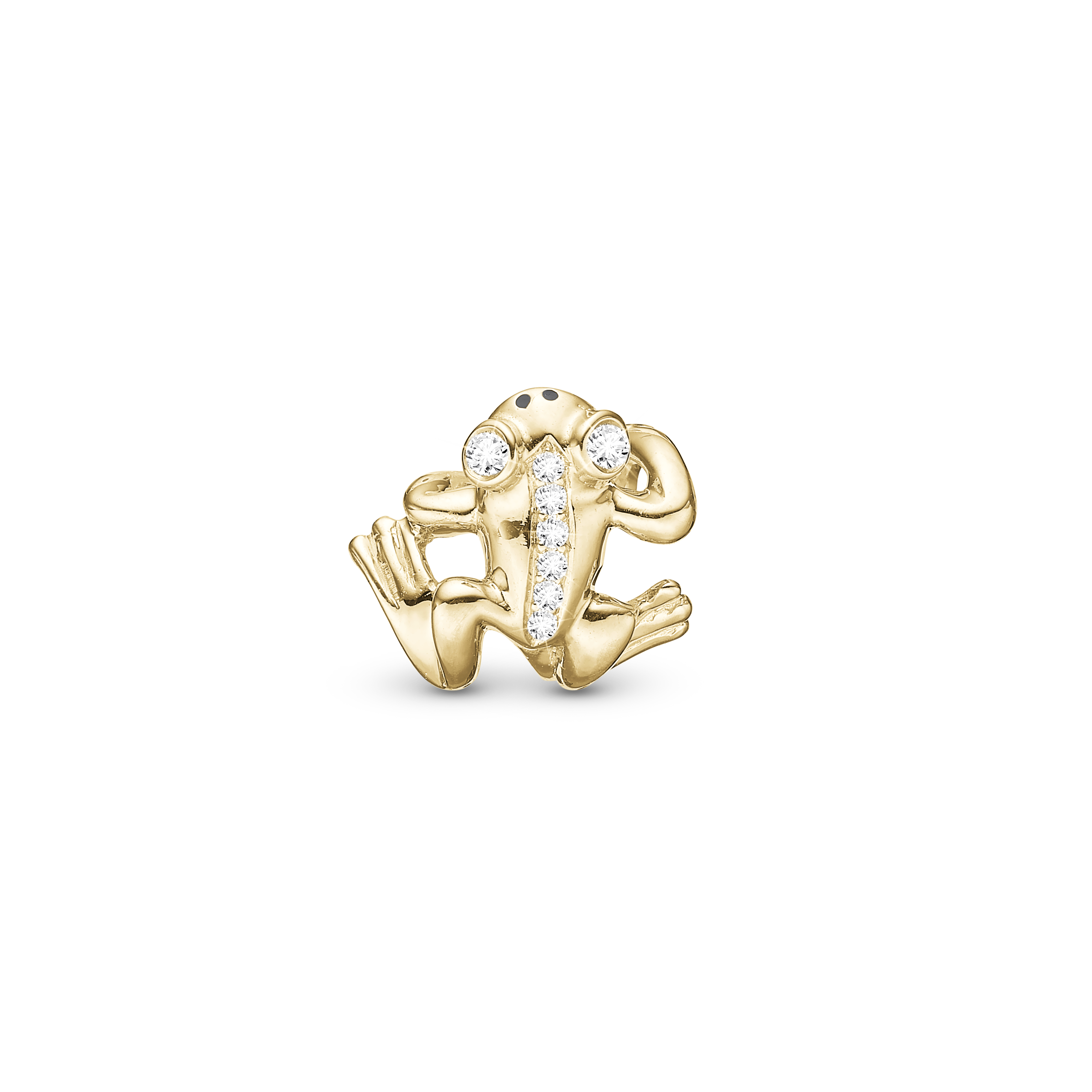 Diamond Frog Guldcharms - CHRISTINA