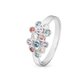 Colourful Champagne Ringe - CHRISTINA