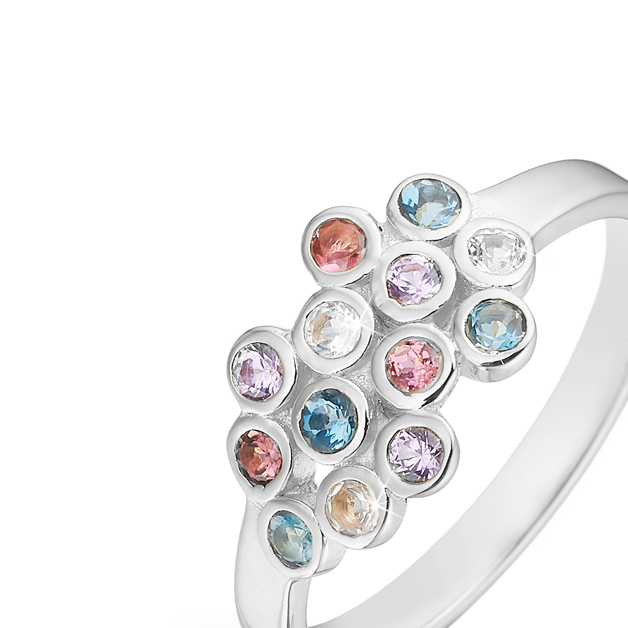 Colourful Champagne Ringe - CHRISTINA