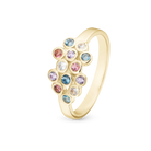 Colourful Champagne Ringe - CHRISTINA