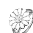 Topaz Big White Marguerite Ringe - CHRISTINA