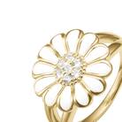 Topaz Big White Marguerite Ringe - CHRISTINA